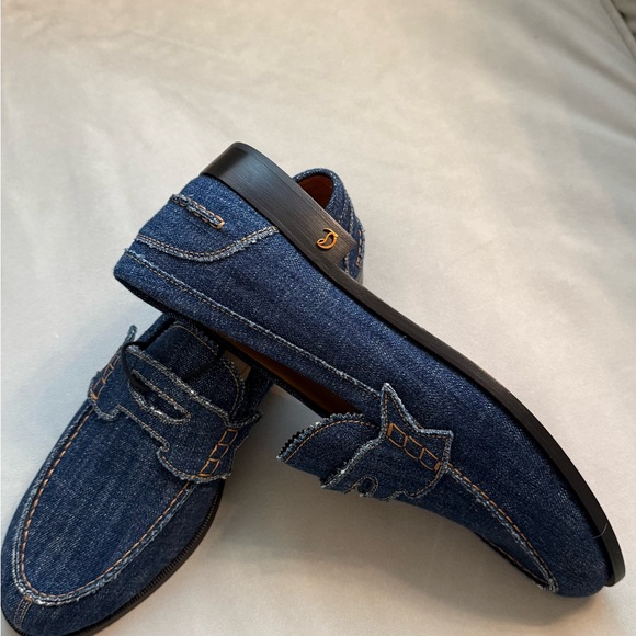 Christian Louboutin No Penny Denim Loafers - Picture 2 of 3